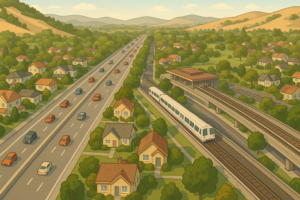 cover story on Exploring How I-680 and BART Impact Home Values in Danville