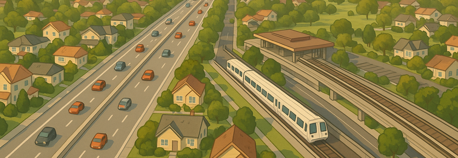 cover story on Exploring How I-680 and BART Impact Home Values in Danville