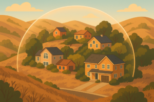 cover story on Wildfire Insurance Insights for Danville CA Hillside Homes