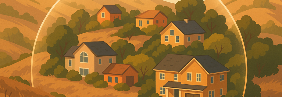 cover story on Wildfire Insurance Insights for Danville CA Hillside Homes